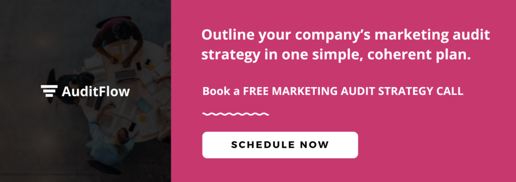 Free marketing audit strategy call