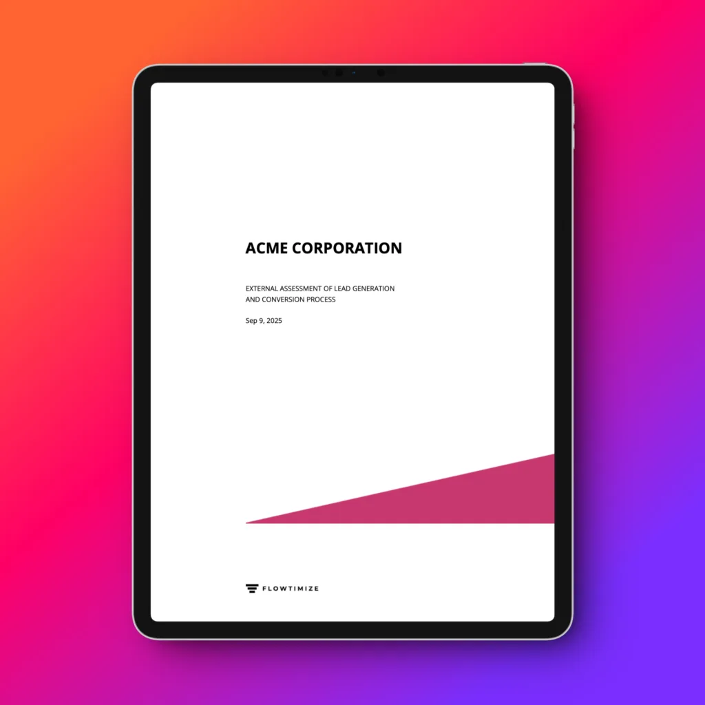 Marketing Audit Report Template